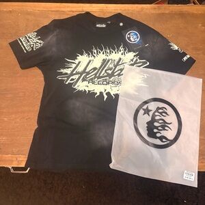 Hellstar Records Black Graphic Kids T-Shirt